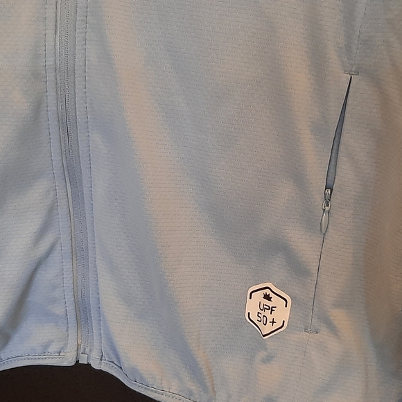 Women's Full Zip Sun Protection Hoodie Jacket Packable UPF 50+ Outdoor Hiking - Picture 3 of 7